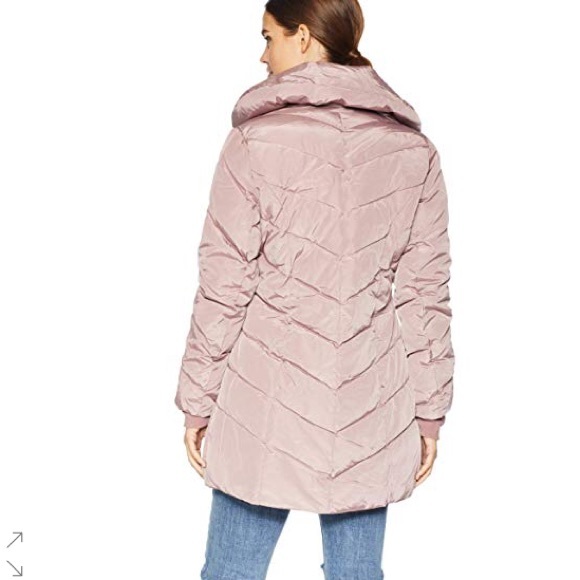 w/TAG STEVE MADDEN Mid Length PUFFER Coat Jacket - Picture 5 of 7